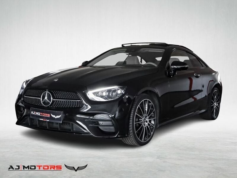 Schwarz Gebraucht 2022 Mercedes E300 AMG Coupé | 49.990 € (Fairer Preis) - Bild 1/4