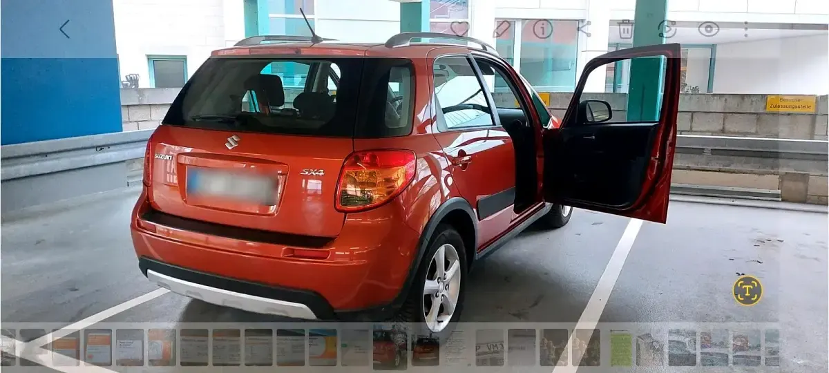 Gebraucht Suzuki SX4 120 PS (88 kW) 2010 Orange Kleinwagen