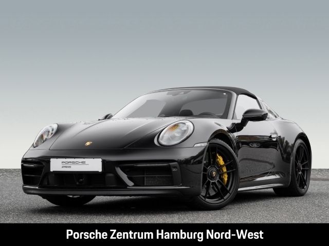 Tiefschwarzmetallic Gebraucht 2024 Porsche 911 Targa 4 Cabrio | 197.960 € - Bild 1/4