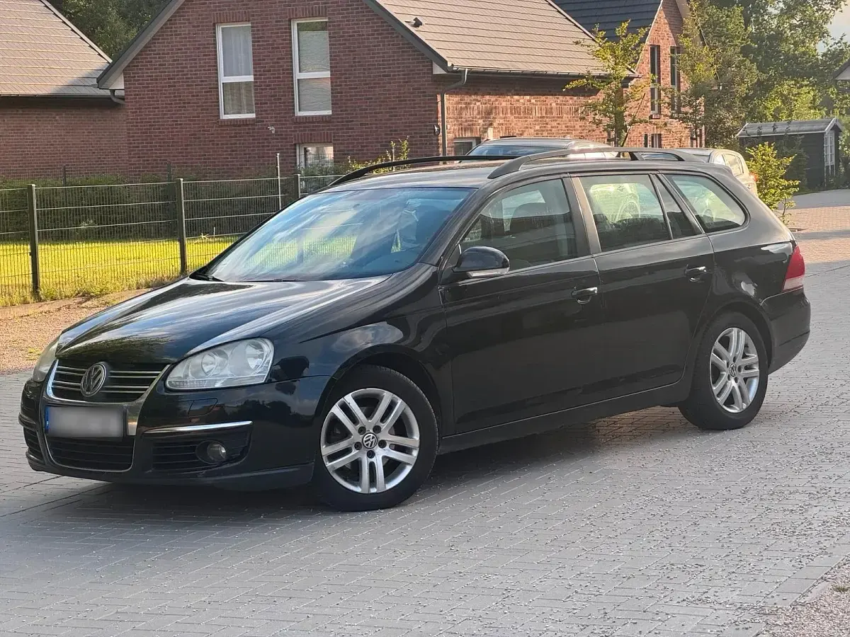 Gebraucht VW Golf V 2008 Schwarz Kombi