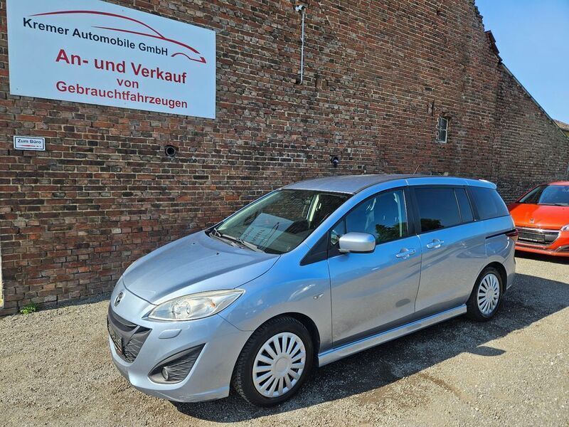 Blau Gebraucht 2010 Mazda 5 Sports-Line Van / Kleinbus | 6.490 € (Fairer Preis) - Bild 1/4