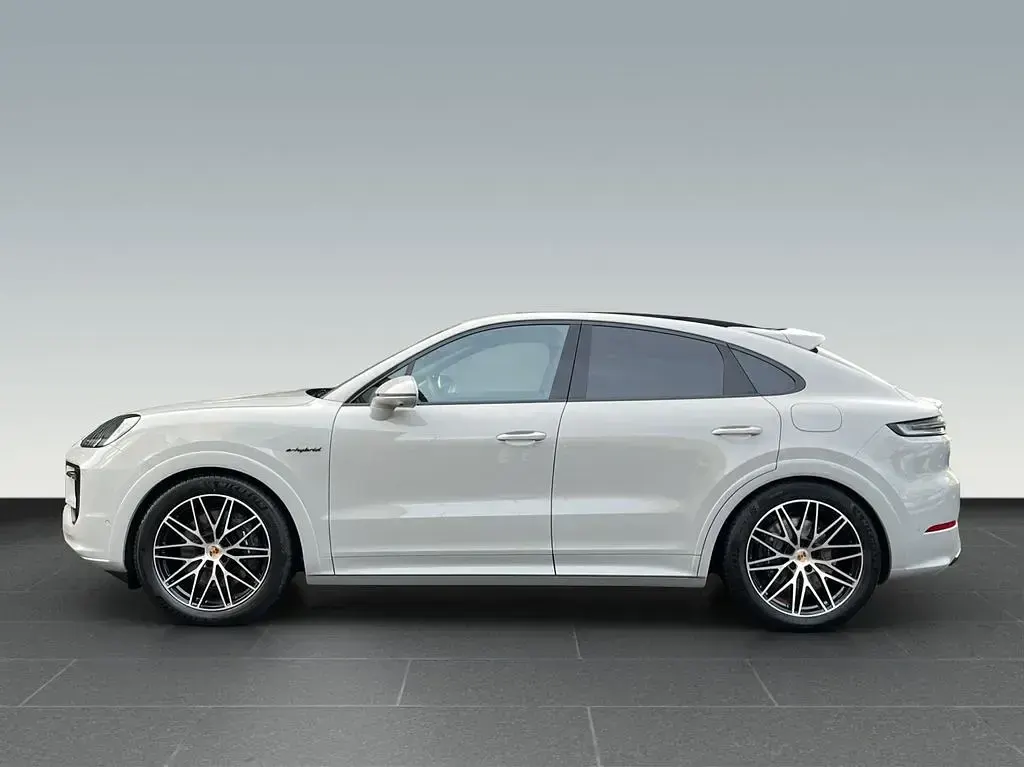 Neu Porsche Cayenne E-Hybrid Coupe Black Edition 470 PS (345 kW) 2025 Weiss SUV