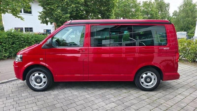 Rot Gebraucht 2011 VW T5 Beach Van | 24.850 € (Teuer) - Bild 1/4