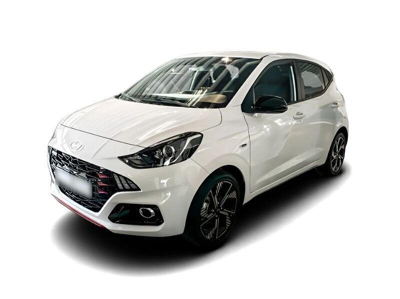 Weiss Neu 2025 Hyundai i10 N Line Kleinwagen | 23.779 € (Teuer) - Bild 1/4