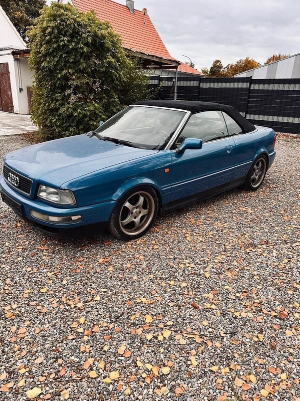 Blau Gebraucht 2000 Audi 80 Cabrio | 6.000 € (Fairer Preis) - Bild 1/4