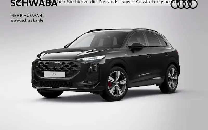 Neu Audi Q3 Ambiente 150 PS (110 kW) 2025 Schwarz SUV