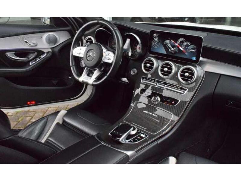 Gebraucht Mercedes C63S AMG 510 PS (375 kW) 2019 Designo diamant bright (metallic) Limousine