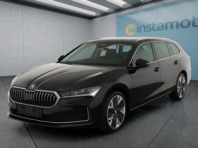 Schwarz Gebraucht 2024 Skoda Superb Kombi | 41.949 € (Superpreis) - Bild 1/4