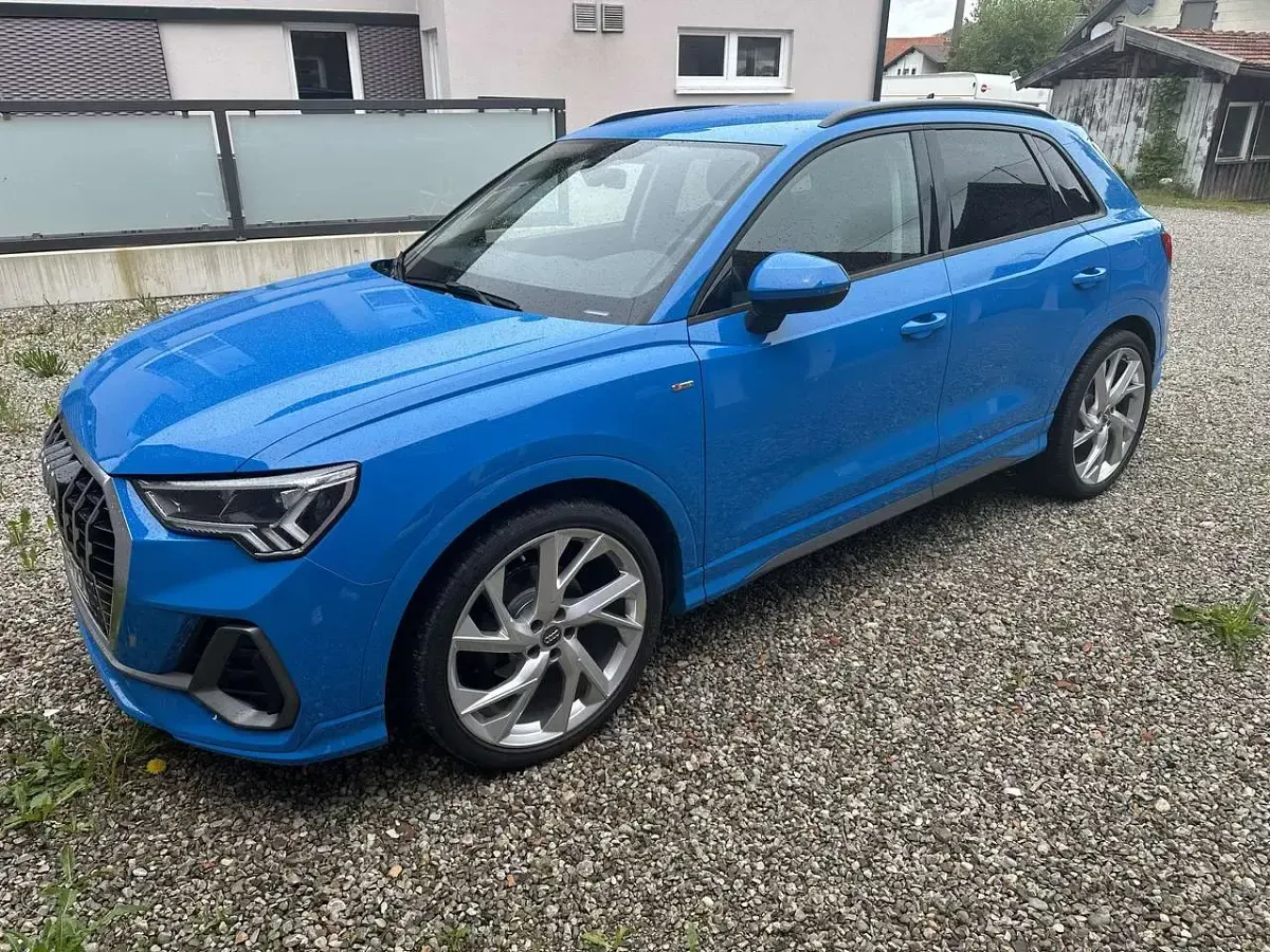 Gebraucht Audi Q3 S-Line 150 PS (110 kW) 2020 Blau SUV