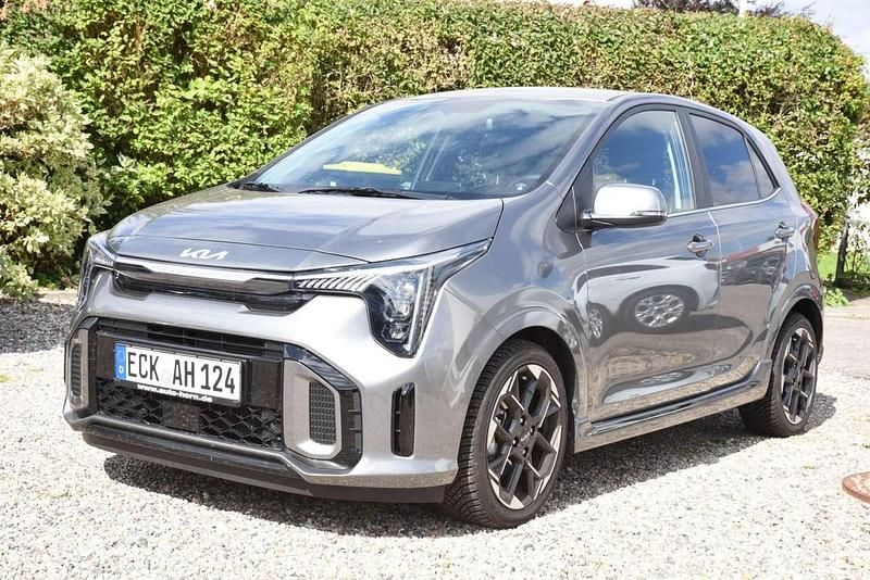 Grau Gebraucht 2024 Kia Picanto GT-Line Kleinwagen | 20.855 € (Etwas zu teuer) - Bild 1/4