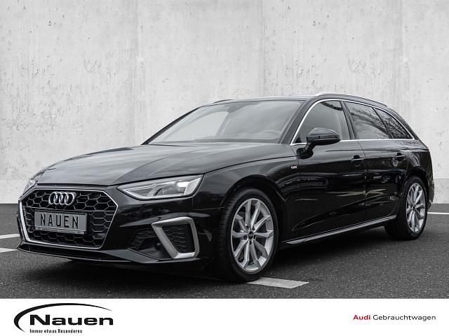 Mythosschwarz metallic Gebraucht 2021 Audi A4 Design Kombi | 27.750 € (Fairer Preis) - Bild 1/3
