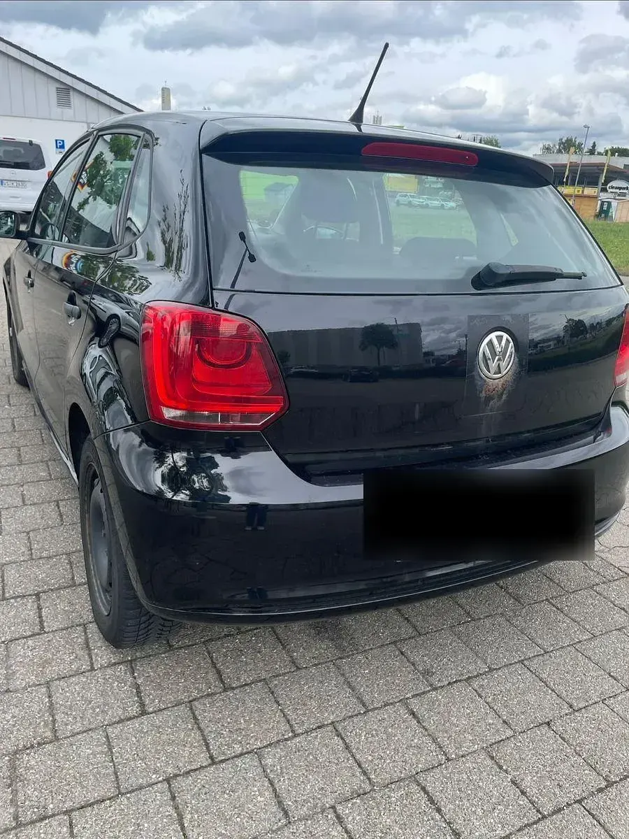 Gebraucht VW Polo 60 PS (44 kW) 2009 Schwarz Kleinwagen