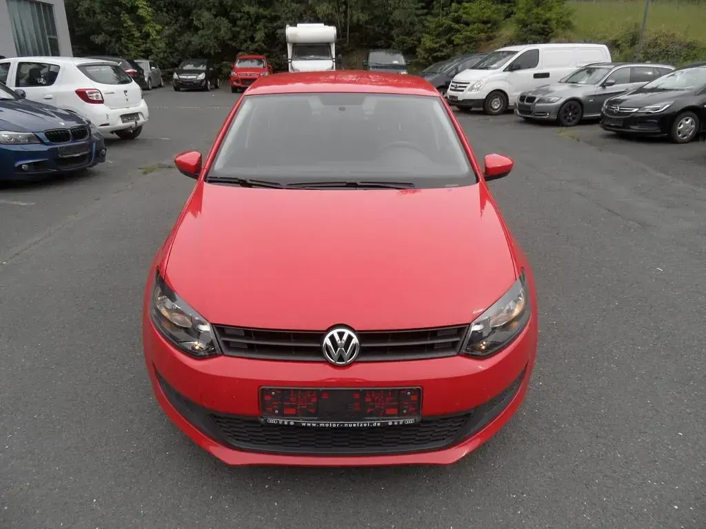 Gebraucht VW Polo Trendline 69 PS (50 kW) 2014 Rot Limousine