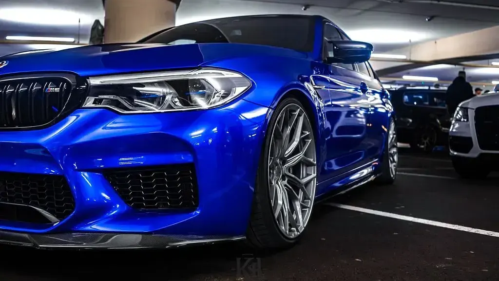 Brugt BMW M550 Performance 530 HK (389 kW) 2019 Blå Sedan