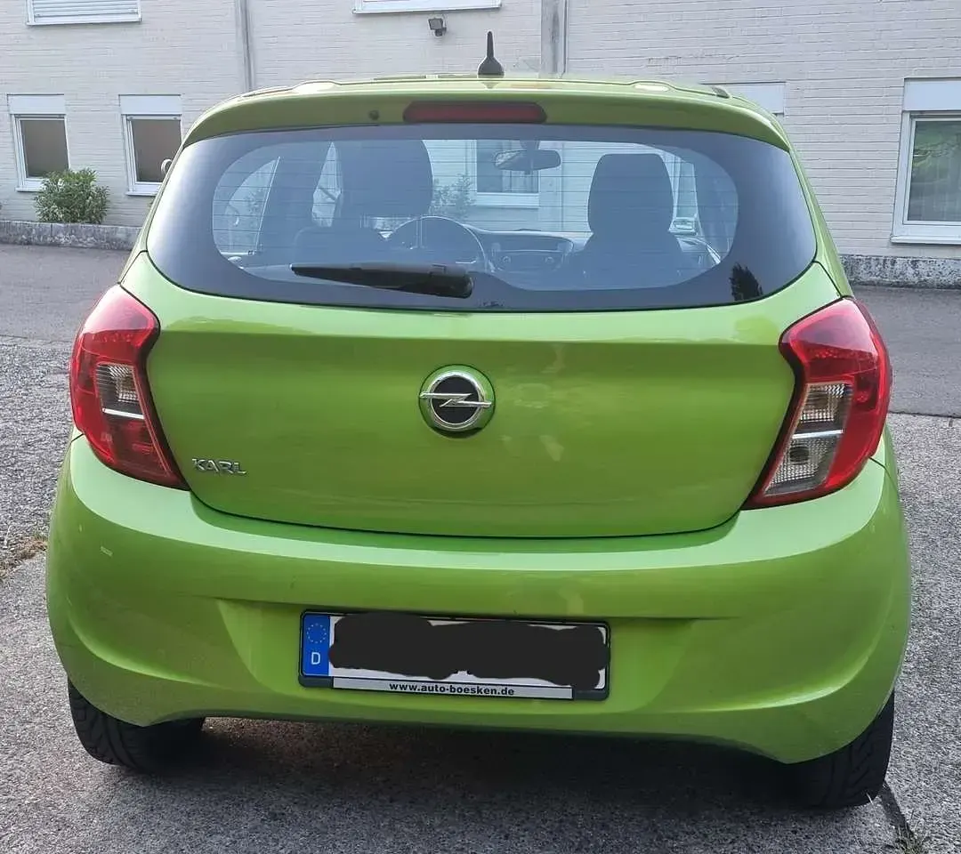 Gebraucht Opel Karl Edition 75 PS (55 kW) 2015 Grün Kleinwagen