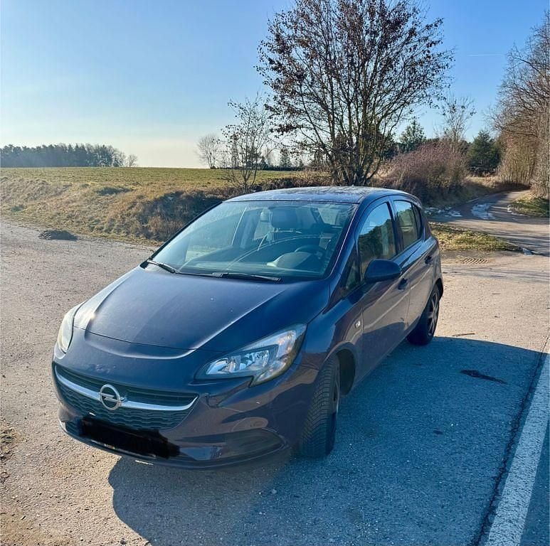 Blau Gebraucht 2017 Opel Corsa Selection Limousine | 6.750 € (Fairer Preis) - Bild 1/4