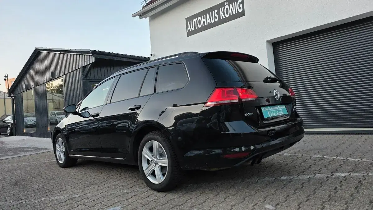 Gebraucht VW Golf VII 122 PS (89 kW) 2015 Schwarz Kombi