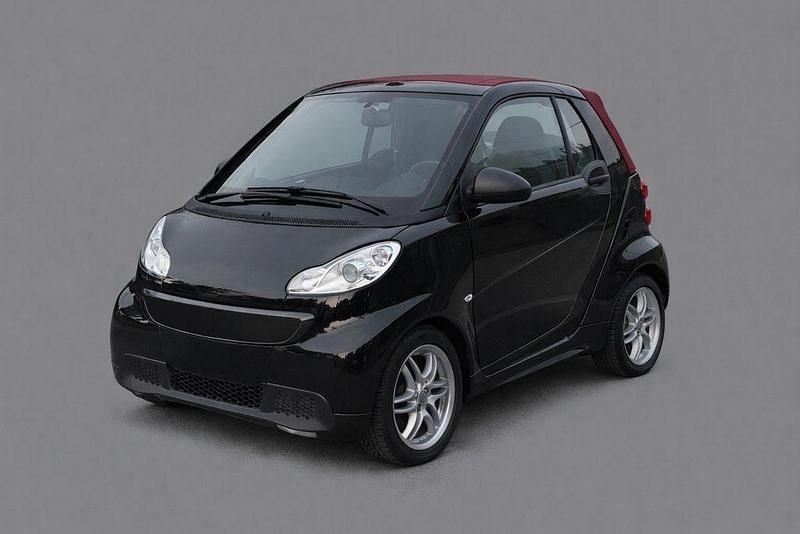 Gebraucht Smart ForTwo Cabrio Passion 71 PS (52 kW) 2012 Schwarz Cabrio