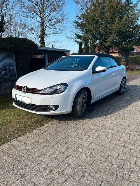 Gebraucht VW Golf Cabriolet Basis 160 PS (117 kW) 2012 Weiß Cabrio