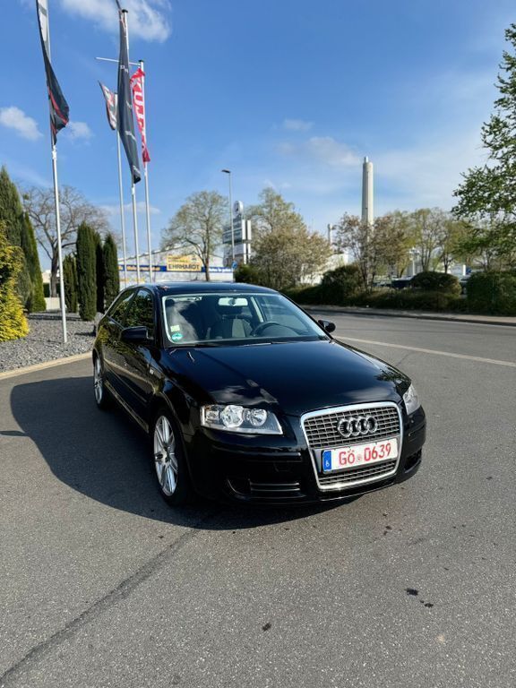 Gebraucht Audi A3 Attraction 102 PS (75 kW) 2007 Schwarz Limousine