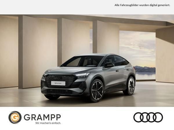 Grau (taifungrau metallic) Neu 2026 Audi Q4 Sportback e-tron S-line plus SUV | 65.190 € (Teuer) - Bild 1/4