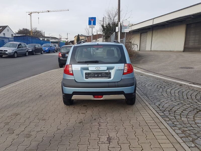 Gebraucht Hyundai Getz 97 PS (71 kW) 2008 Blau Kleinwagen