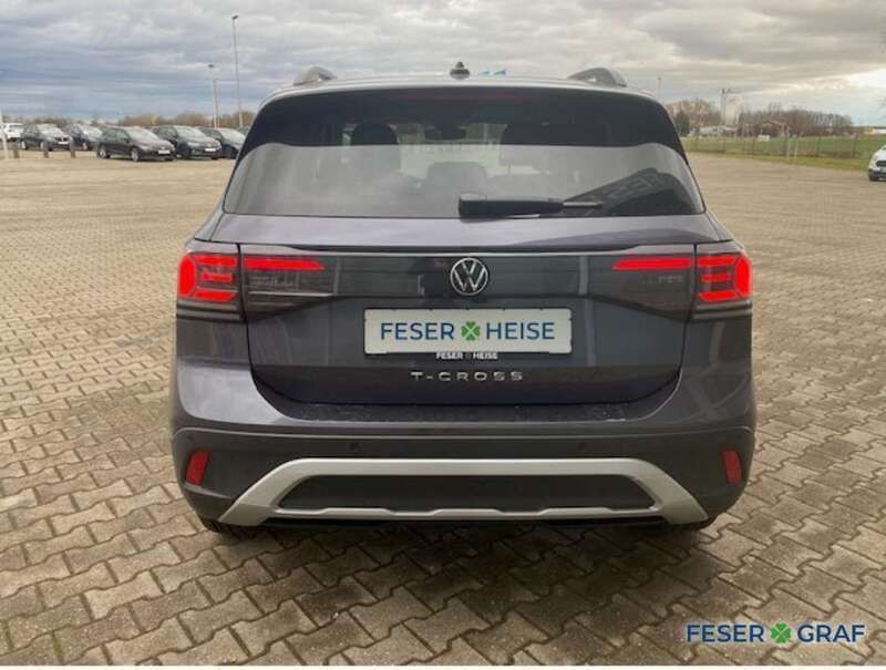 Gebraucht VW T-Cross Life 95 PS (69 kW) 2024 Rauchgrau metallic SUV