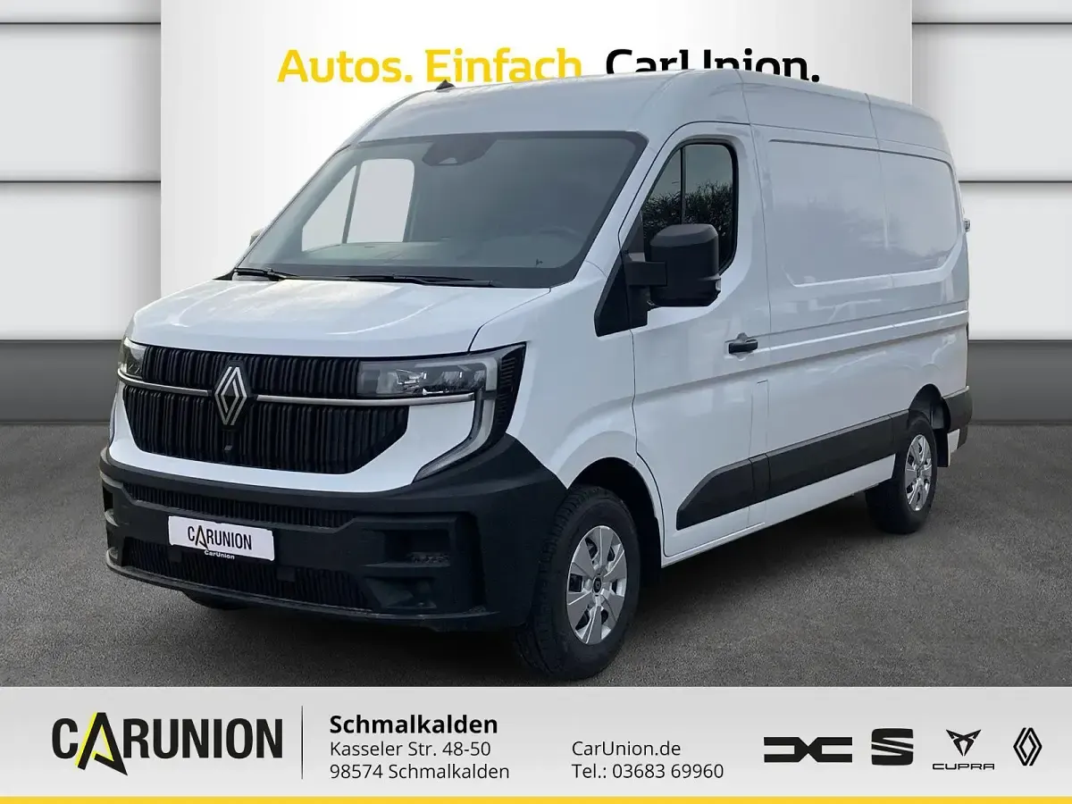 Ny Renault Master 150 HK (110 kW) 2026 Hvid MPV