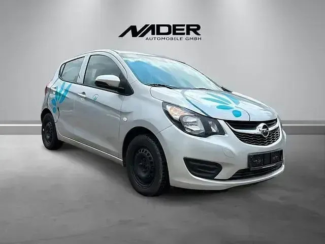 Używany Opel Karl Edition 73 KM (53 kW) 2018 Srebrny Hatchback