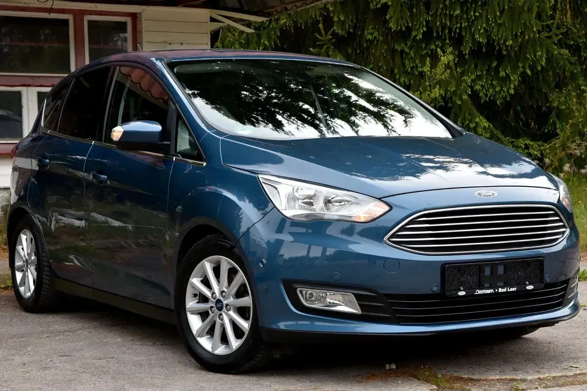 Gebraucht Ford C-MAX 125 PS (91 kW) 2018 Blau Van / Kleinbus