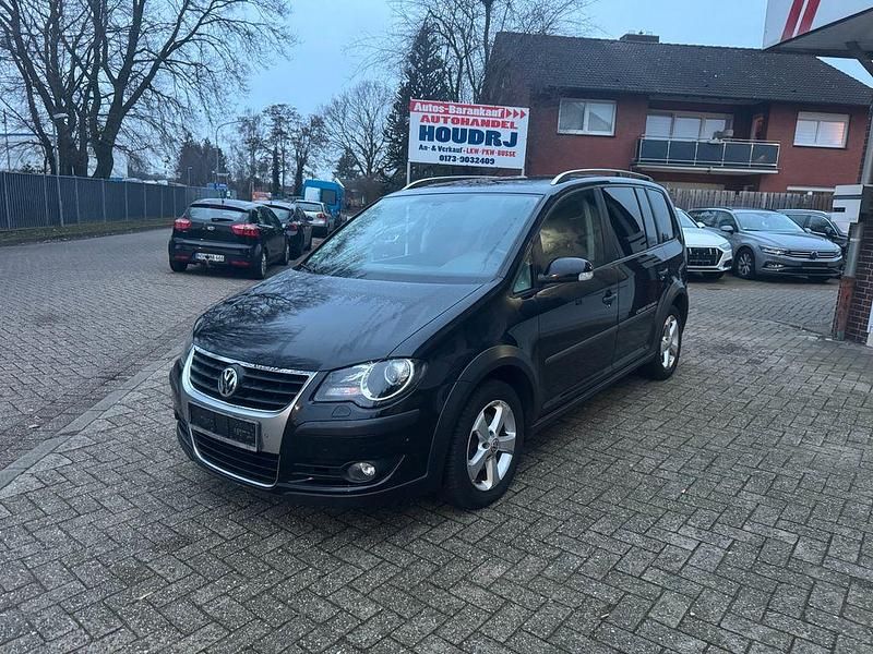 Gebraucht VW Touran Cross 140 PS (102 kW) 2009 Schwarz Van / Kleinbus