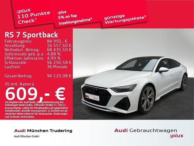 Individuallackierungen audi exclusive Gebraucht 2022 Audi RS7 Ambiente Kleinwagen | 83.884 € (Superpreis) - Bild 1/1