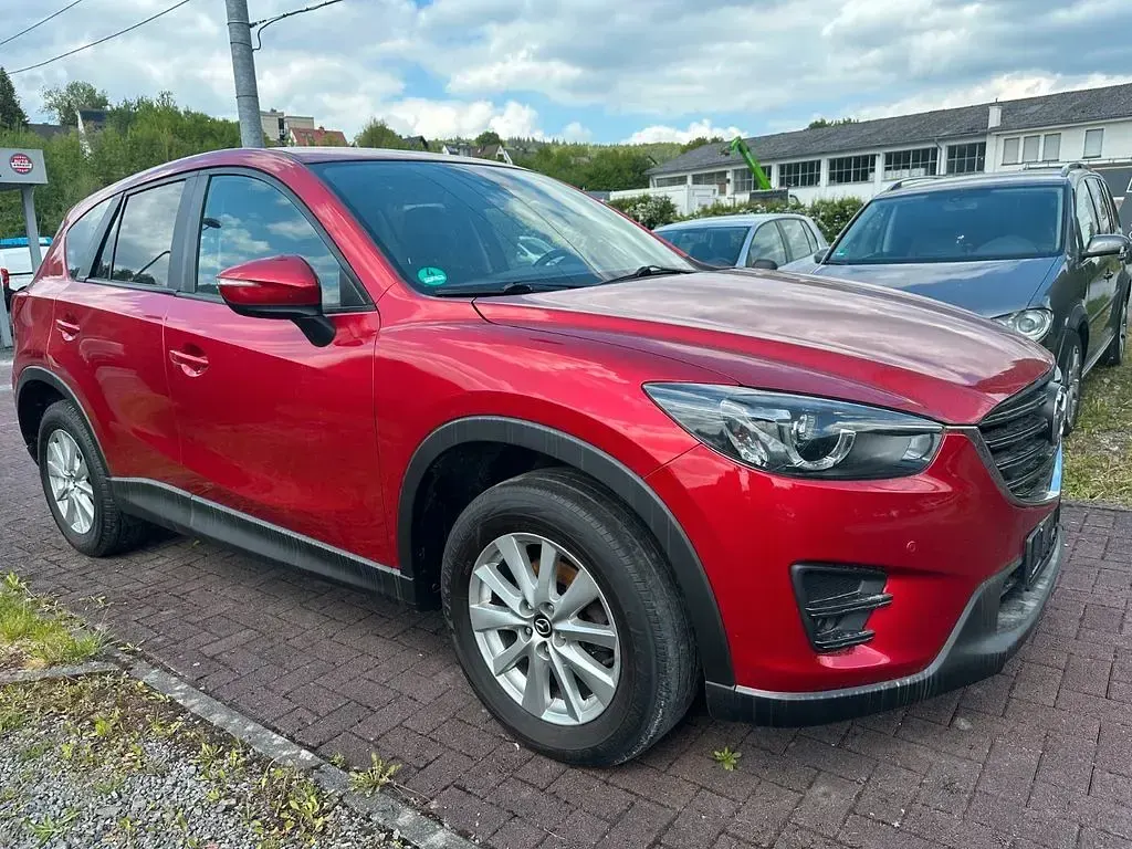 Gebraucht Mazda CX-5 150 PS (110 kW) 2016 Rot SUV
