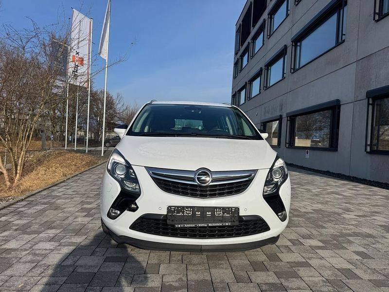 Gebraucht Opel Zafira Tourer Style 170 PS (125 kW) 2015 Weiß Van / Kleinbus