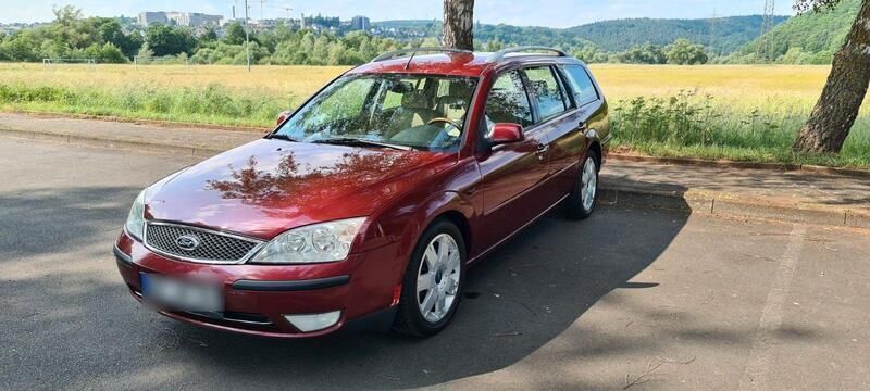 Rot Gebraucht 2005 Ford Mondeo Ghia Kombi | 3.500 € (Teuer) - Bild 1/4
