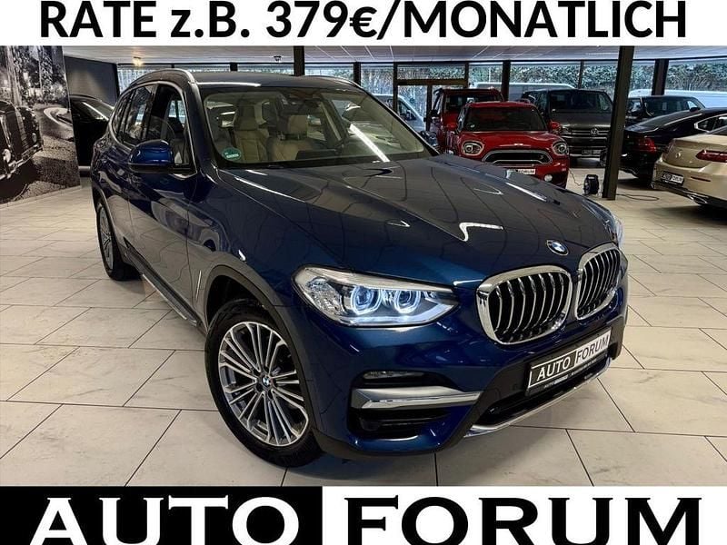 Phytonicblau metallic Gebraucht 2020 BMW X3 Luxury Line SUV | 34.990 € (Fairer Preis) - Bild 1/4