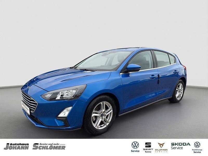 Blau Gebraucht 2020 Ford Focus Cool & Connect Limousine | 13.335 € (Fairer Preis) - Bild 1/4