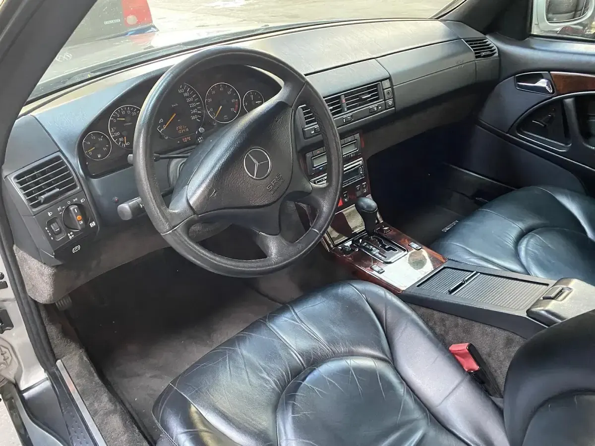 Gebraucht Mercedes SL320 224 PS (164 kW) 1999 Silber Cabrio