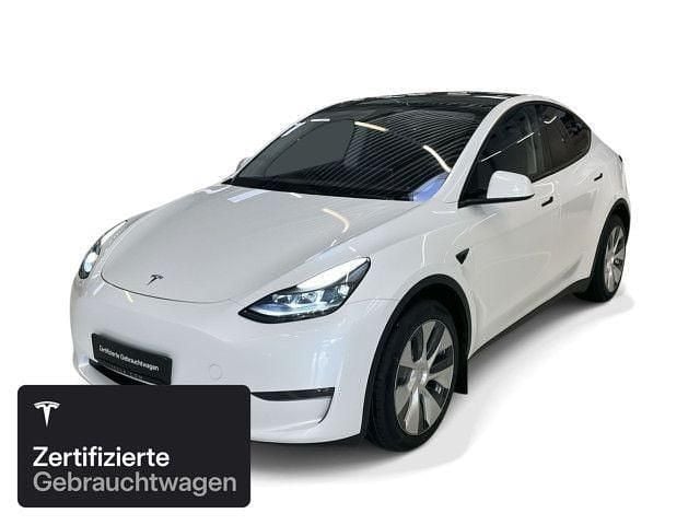 Weiß Gebraucht 2022 Tesla Model Y Long Range AWD SUV | 32.500 € (Fairer Preis) - Bild 1/4