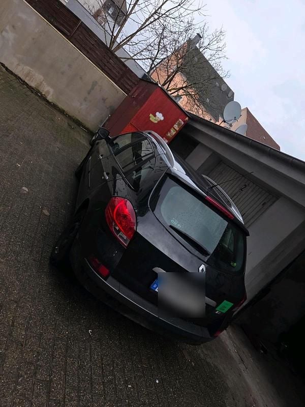 Gebraucht Renault Clio GrandTour 86 PS (63 kW) 2009 Schwarz Kombi