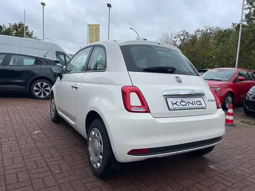 Gebraucht Fiat 500 Basis 69 PS (50 kW) 2023 Weiss Kleinwagen