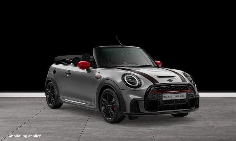 Grau Gebraucht 2021 Mini John Cooper Works Cabriolet Cabrio | 31.412 € (Fairer Preis) - Bild 1/3