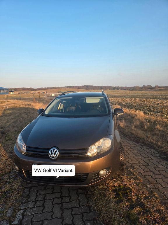 Gebraucht VW Golf VI Match 86 PS (63 kW) 2012 Braun Kleinwagen