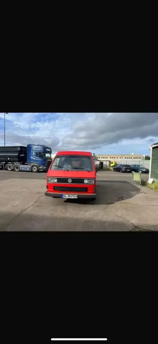 Gebraucht VW T3 90 PS (66 kW) 1989 Rot Van