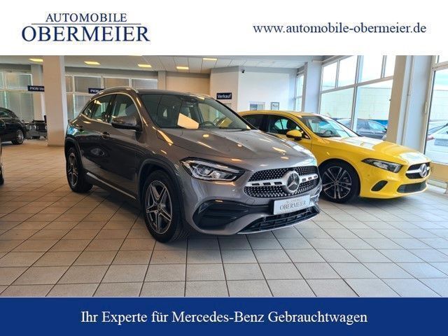 Grau (mountaingrau met.) Gebraucht 2020 Mercedes GLA200 AMG SUV | 31.950 € (Fairer Preis) - Bild 1/4