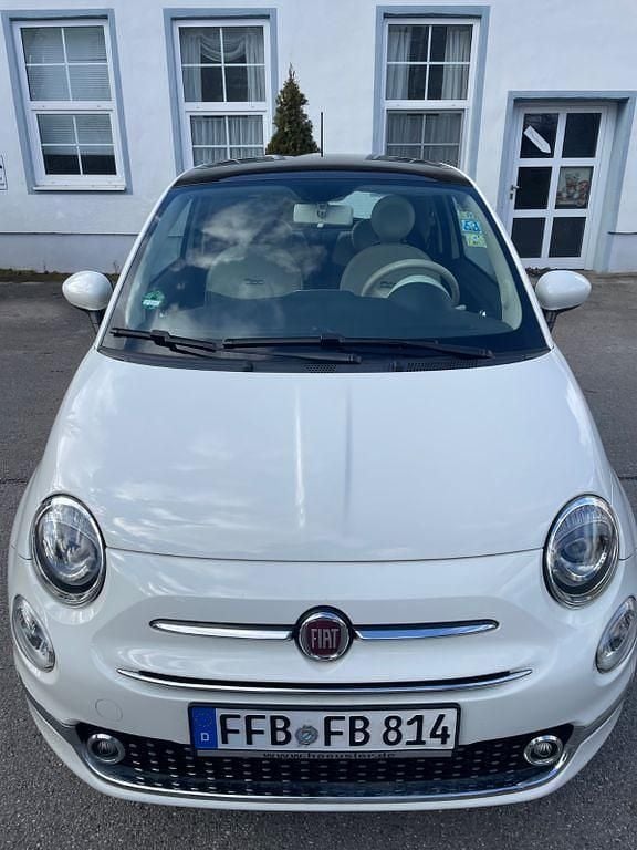 Gebraucht Fiat 500 Lounge 69 PS (50 kW) 2016 Weiß Kleinwagen