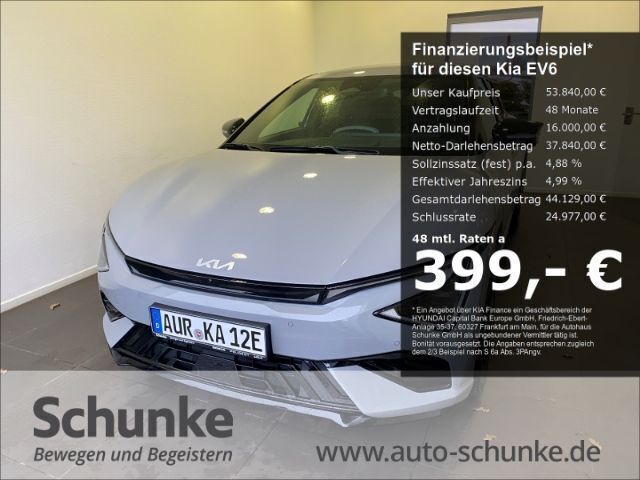 Grau Gebraucht 2024 Kia EV6 2 SUV | 53.840 € (Teuer) - Bild 1/4