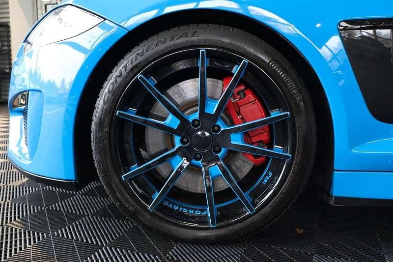 Gebraucht Jaguar XFR-S R 551 PS (405 kW) 2014 French racing blue Limousine