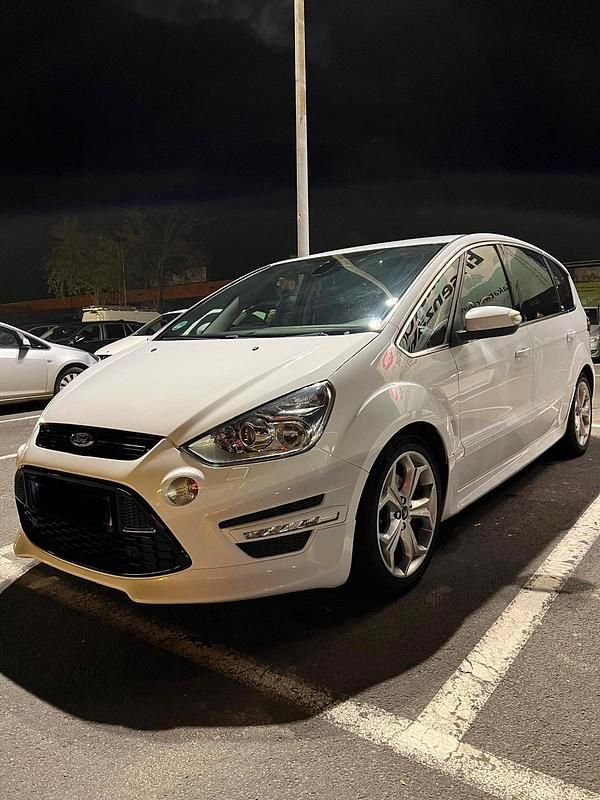 Gebraucht Ford S-MAX S 163 PS (119 kW) 2015 Weiß Van / Kleinbus