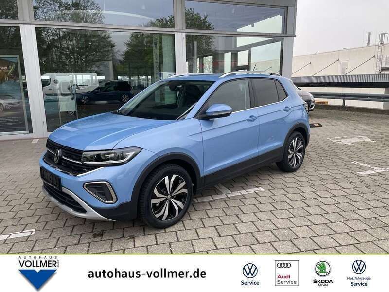 Blau Gebraucht 2024 VW T-Cross Style SUV | 27.770 € (Etwas zu teuer) - Bild 1/4